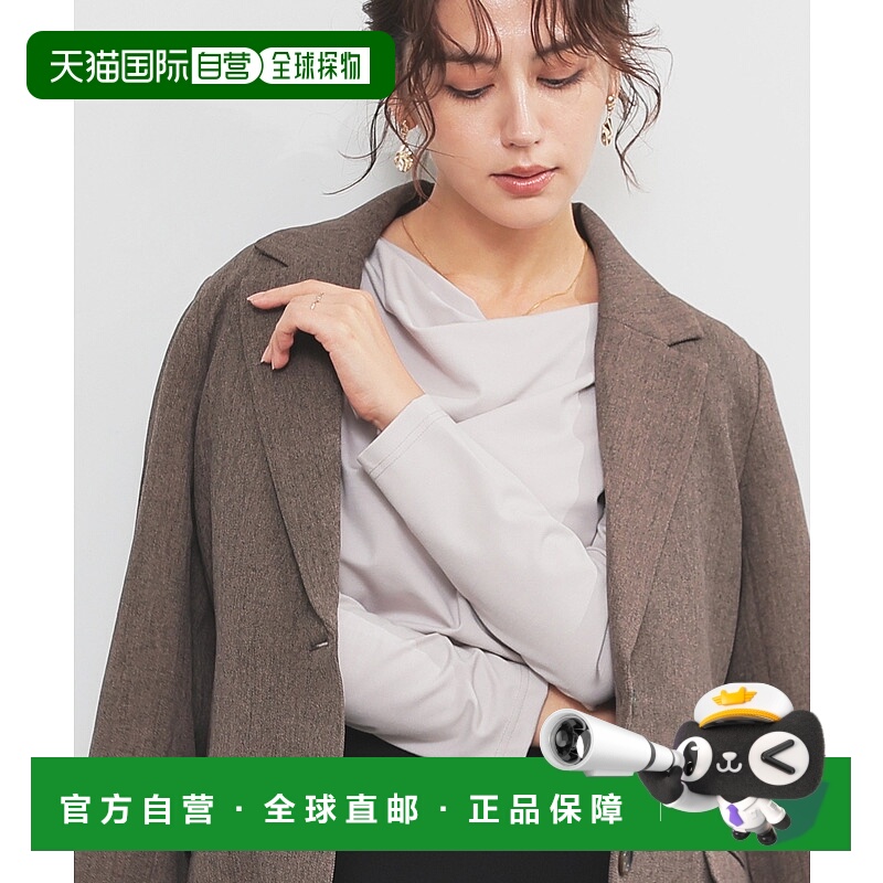 1h可退 日本直邮GLACIER lusso 女装 上品垂坠感 修身半袖T恤 简
