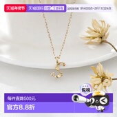日潮直邮agete阿卡朵K10字母s钻石项链 限定款 吊坠