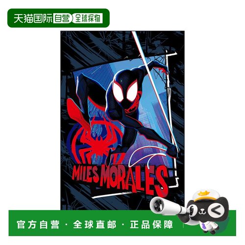 日本直邮Disney 蜘蛛侠 纵横宇宙 附盒明信片套装