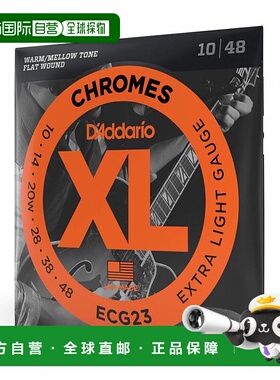 【日本直邮】达达里奥电吉他弦Furattowaundo轻质0.010 0.048 ECG