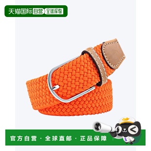 1h可退 日本直邮florist 男女同款帆布网眼腰带 U34064565