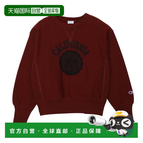 日本直邮Champion Reverse Weave 卫衣 训练衫 女士 圆领 抓绒内