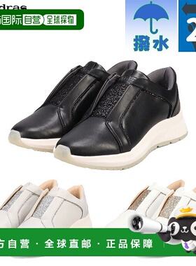 日本直邮MODELLO 女士 2E 一脚蹬运动鞋舒适快速贴合闪亮华丽外出