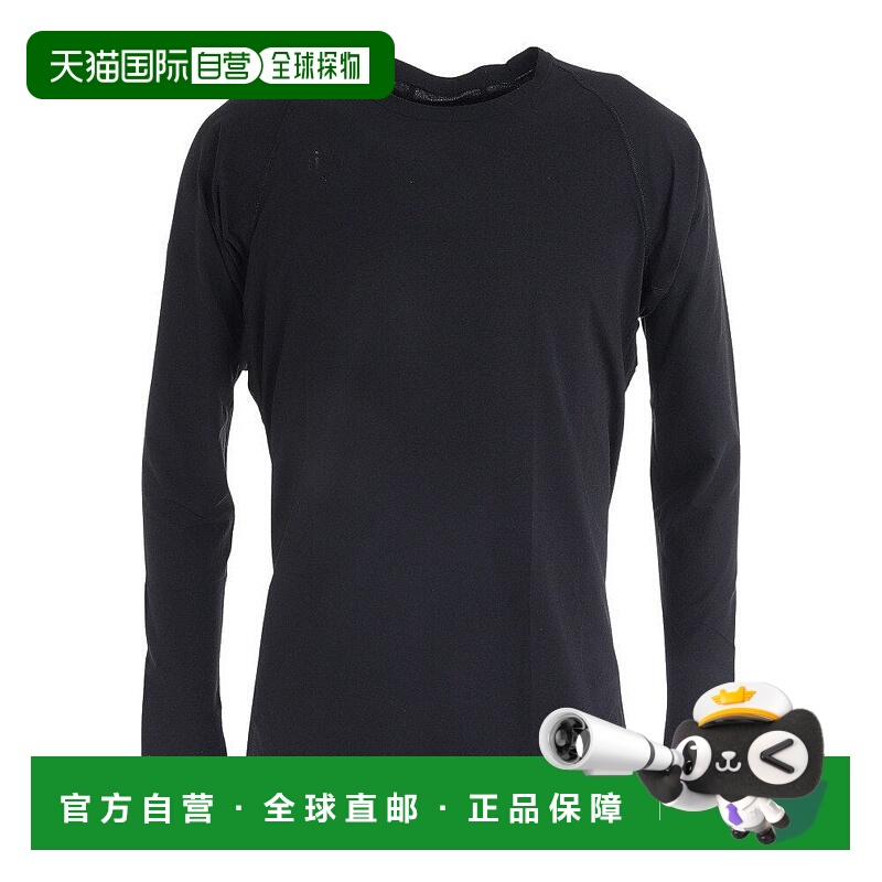日本直邮 Descente 棒球长袖圆领打底衫 STD-771B.BLK 打底衫