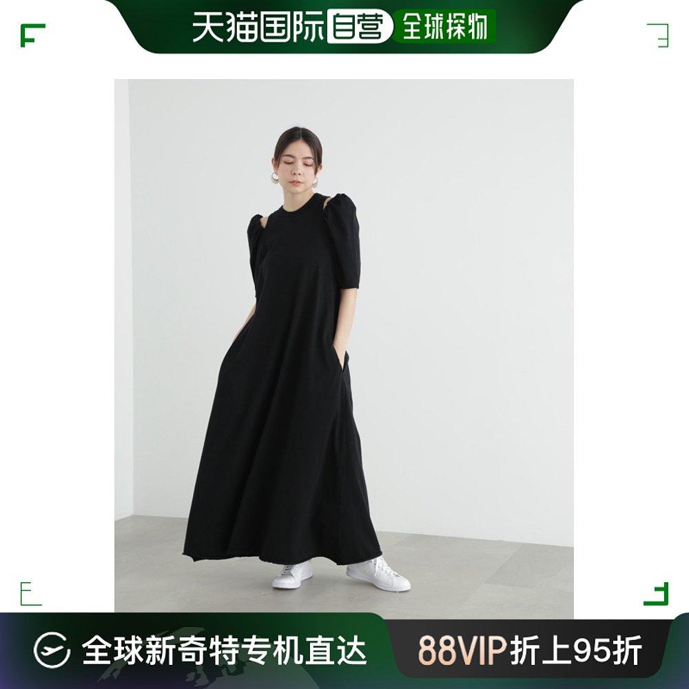 日本直邮JILLSTUART 女士夏季肩部开叉连衣裙 舒适宽松设计 时尚