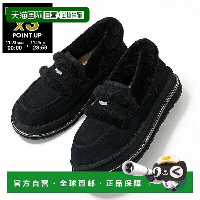 日本直邮UGG x sacai 联名款男士乐福鞋 (1178370)Vibram 鞋底麂B