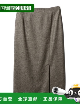 1h可退 日本直邮ESTNATION 女装 混纺经典显瘦包臀半裙 521090908