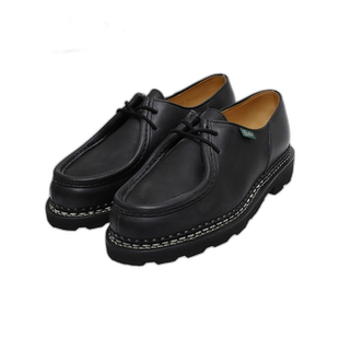 日本直邮Paraboot 迈克尔男鞋 Tyrolean 蒂罗尔鞋 靴子 皮鞋 Noir