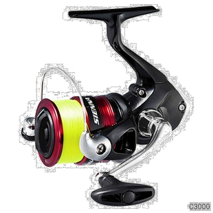 日本直邮Shimano 纺车渔线轮 Sienna C3000 尼龙 3 号-150m