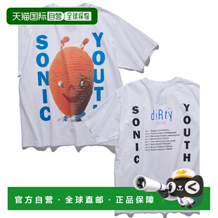 1h可退 日本直邮FREAK'S STORE SONIC YOUTH 复古DIRTY印花男士T