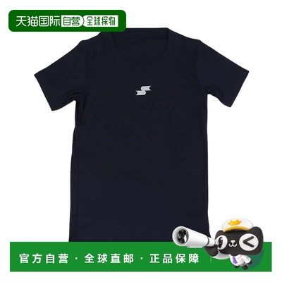 日本直邮SSK 儿童 Junior Air Leaf Fan 圆领半袖棒球打底衫 SCF2