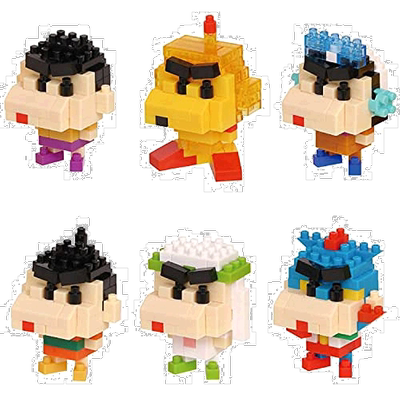 【日本直邮】Kawada河田 微型积木Nanoblock蜡笔小新6种 NBMC_56S