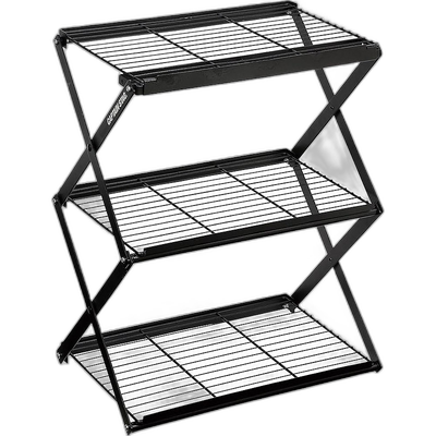 【日本直邮】Captain Stag鹿牌收纳架 3段MOVE W460mm  黑UP-2703