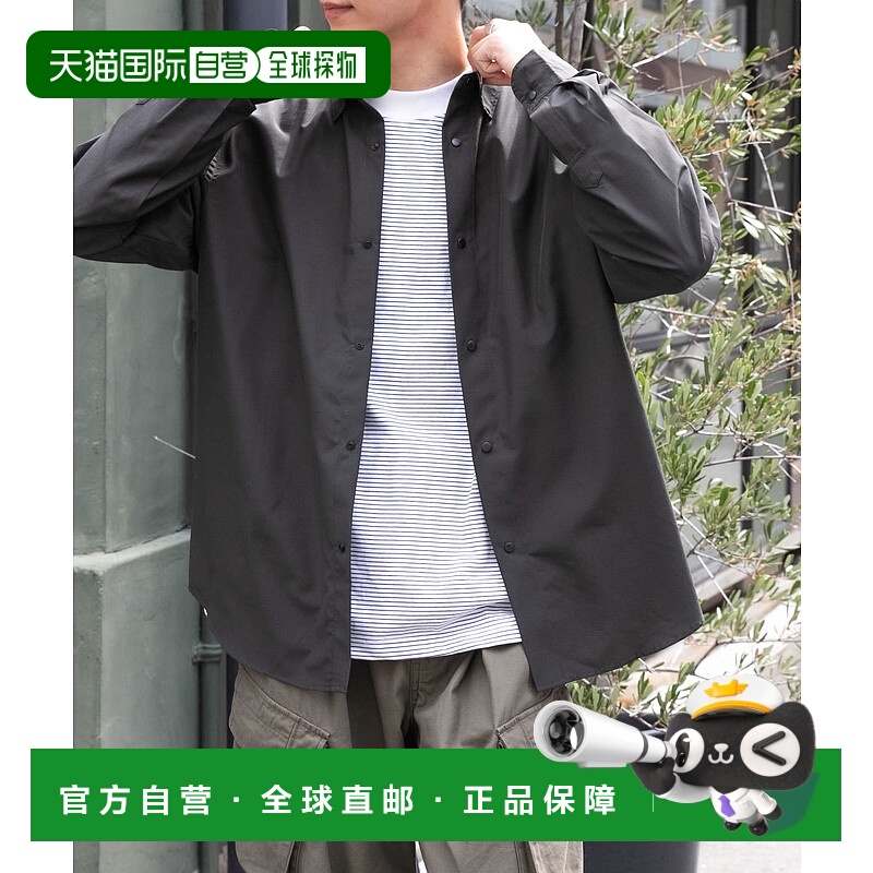 1h可退 日本直邮FORK&SPOON 男士宽松 snap button 衬衫 秋冬基础
