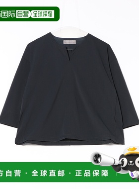 1h可退 日本直邮LOGEMENT DE CLAIRE 女装 尼龙弹力七分袖上衣 可