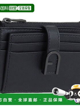 日本直邮Furla 配饰 女士卡包 皮革 黑色 FLOW M 卡包 WP00403BX2