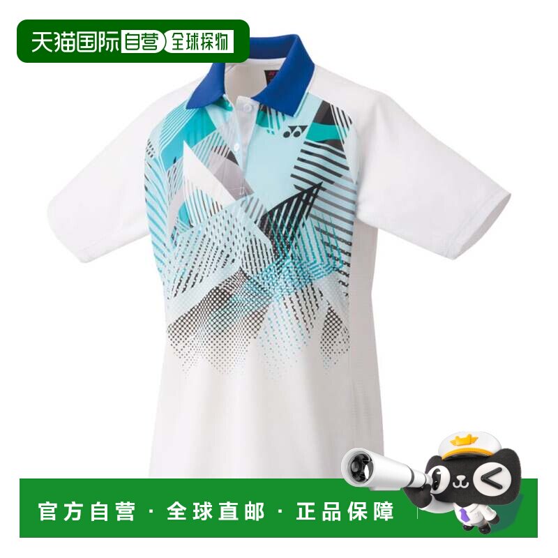 日本直邮尤尼克斯YONEX女士网球比赛短袖上衣队服防紫外线吸汗速
