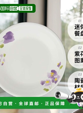 【日本直邮】corelle康宁 迷你餐盘 紫花 J405-VM CP-9432
