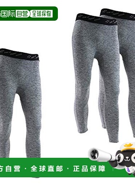 【日本直邮】Sk11藤原产业ONE UP圆领柔软打底长裤LL码灰色3条