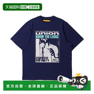 男女同款 KNOW THE 1h可退 T恤 TOKYO LEDGE短袖 110 日本直邮UNION