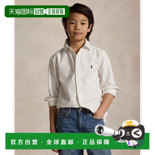 日本直邮Polo Ralph Lauren 儿童 纯棉牛津纺衬衫 CWPOWOVY682061