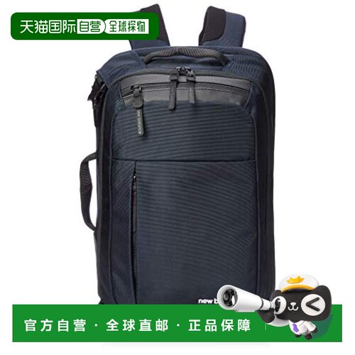 【日本直邮】New Balance双肩后背包大容量蓝色双肩包JABL9768