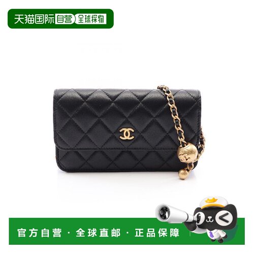 日本直邮中古二奢Chanel香奈儿女包A级95新Shoulder bag肩包羊皮