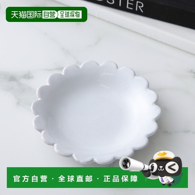 日本直邮Astier de Villatte Daisy Saucer SSCDSY1一款带有雏菊