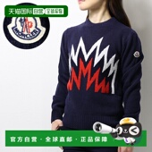 日本直邮MONCLER 圆领羊毛9 出品针织毛衣长袖 ENFANT 毛衣Moncler