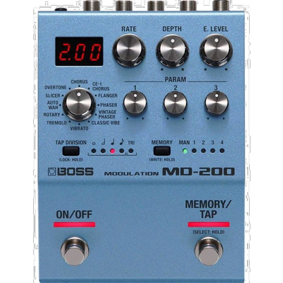 【日本直邮】boss乐器配件Modulation单块效果器雾霾蓝MD-200
