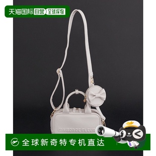 FLEUR 女士2Way设计合成皮革波士顿包 日本直邮Maison 1h可退