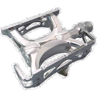 【日本直邮】MKS（三岛）脚踏板 SUPREME NJS 认证品 银色左右套