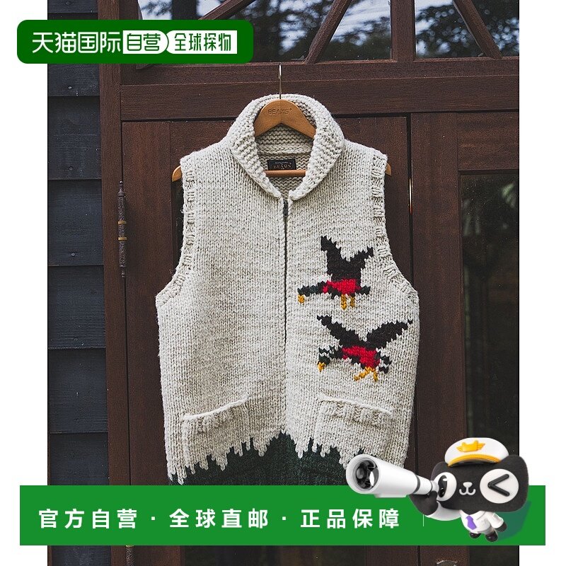 1h可退 日本直邮BEAMS PLUS 男装 手编质感 鸭纹半高领开襟背心 3,男装,针织衫/毛衣,淘宝优惠券,粉丝福利购,淘宝优惠卷