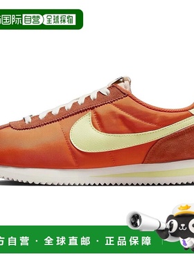 日本直邮Nike Cortez TXT耐磨透气 低帮 休闲跑步鞋 男款 橙米色