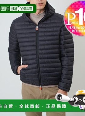 日本直邮SAVE THE DUCK 男士生态夹克GIGA01 DONALD D30650M黑色
