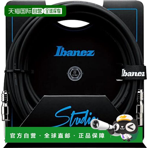 【日本直邮】Ibanez爱宾斯高音质OFC线芯吉他贝斯用连接线6.1mL型
