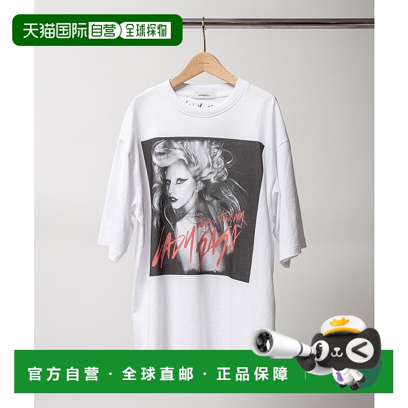 1h可退 日本直邮Johnbull LADY GAGA主题艺术家T恤 JT253C29