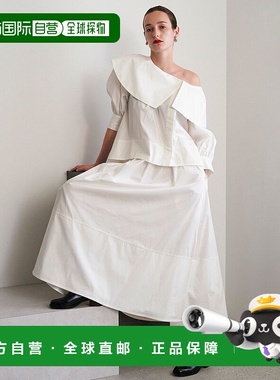 1h可退 日本直邮ELENDEEK女士立体褶皱半身裙 512550800501a字裙