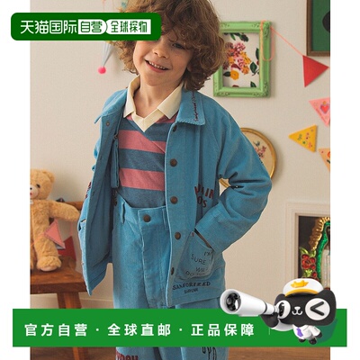 1h可退 日本直邮PAYDAY 男童女童别注联名 corduroy coverall 长