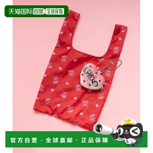 日本直邮Powerpuff Girls 女士 绒面心形收纳环保袋套装 26111474