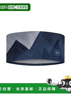 日本直邮Buff THERMONETR 头带合成蓝色非常适合攀岩和冬季运动轻