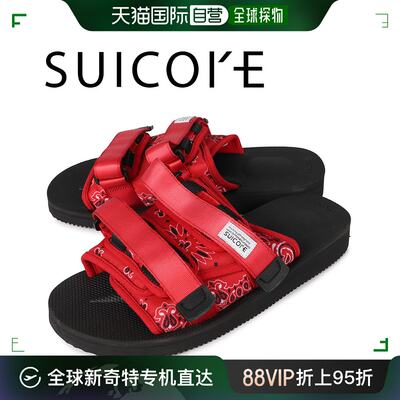 日本直邮SUICOKE 凉鞋男士 MOTO-Cab 红色 OG-056CAB-PT02