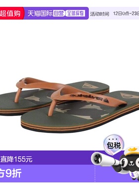 日本直邮Quiksilver MOLOKAI STRIPE 25 凉鞋 25SPAQYL101431CRE6