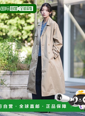 1h可退 日本直邮Levi's 女士长款经典风衣 米色 TRAVERTINE A8976
