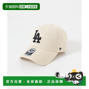 日本直邮FORTY SEVEN 男装 全棉宽松帽檐刺绣棒球帽 半定制调节扣