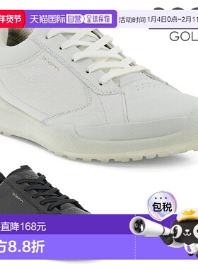 ECCO BIOM HYBRID Lace 男士防水无钉高尔夫球鞋131654）