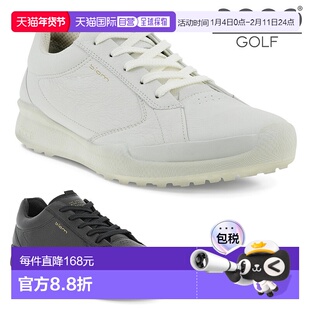 ECCO BIOM HYBRID Lace 男士防水无钉高尔夫球鞋131654）