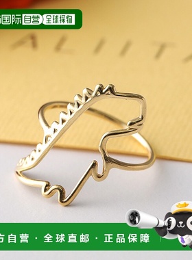 日本直邮ALIITA 戒指 DINO PURO RING 女士戒指恐龙图案配件 YELL