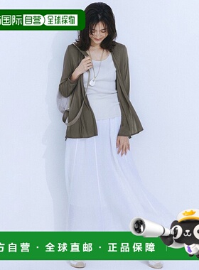 日本直邮23区 多功能透明短款开衫 [234613EW08538]