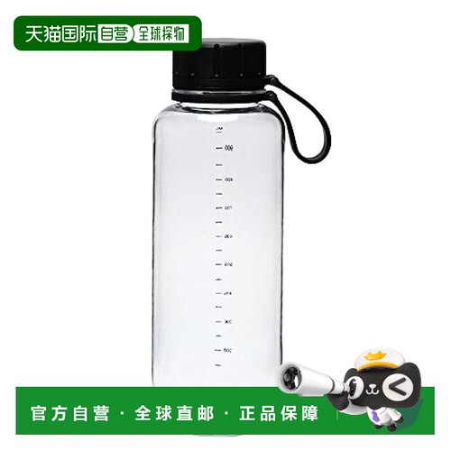 【日本直邮】RIVERS 水壶 透明 1000毫升 SA1000E